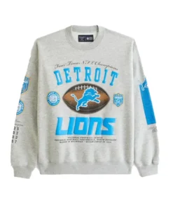 Abercrombie 2026 Detroit Lions Crew Sweatshirt