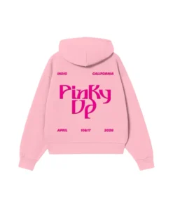 Unisex Katseye Desert Zip-Up Fleece Pink Hoodie