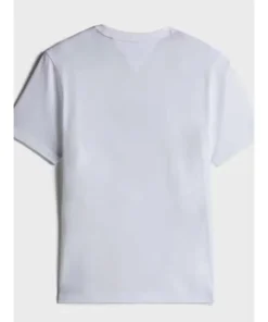 Unisex Tommy Hilfiger White Cadillac F1 Team Shield T-Shirt