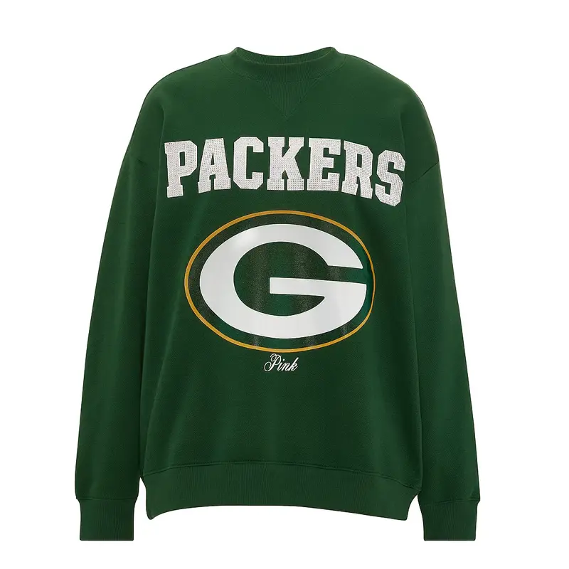 Victoria Green Bay Packers Campus Sweatshirt