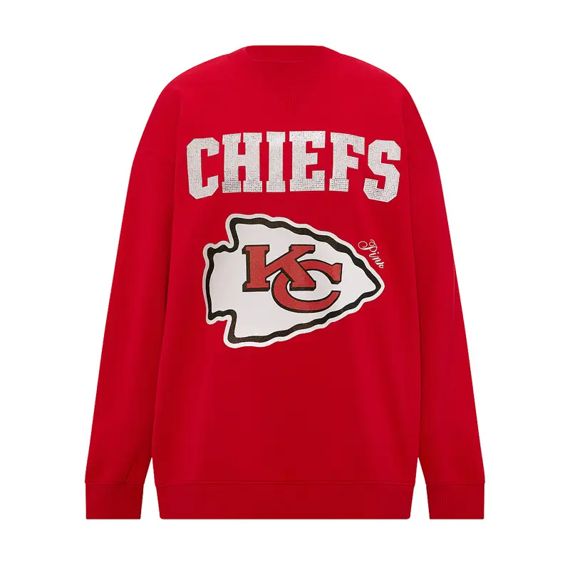 Victoria Kansas City Chiefs Campus Sweatshirt