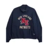 Abercrombie Patriots Mock Neck Sweatshirt