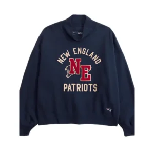 Abercrombie Patriots Mock Neck Sweatshirt