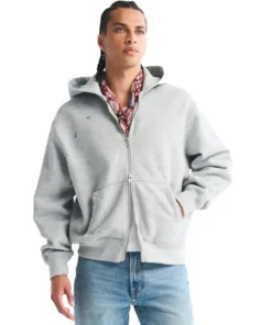 Abercrombie Paint Splatter Hoodie