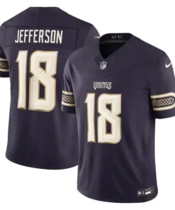 Justin Jefferson Purple Minnesota Vikings 2026 Rivalries Jersey