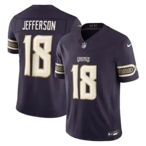 Justin Jefferson Purple Minnesota Vikings 2026 Rivalries Jersey