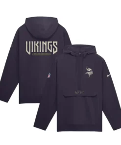 Minnesota Vikings Nike Rivalries Anorak