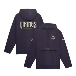 Minnesota Vikings Nike Rivalries Anorak