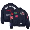 New England Patriots New Era x Alpha Industries Navy MA-1 Jacket
