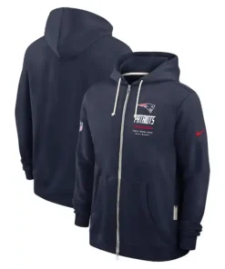 New England Patriots Nike Sideline Full-Zip Hoodie