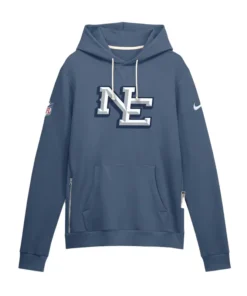 Alternative view of Nike New England Patriots Rivalries Sideline Hoodie