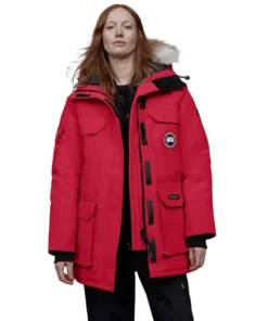 Red Canada Goose Jacket