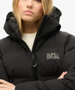 Superdry Hooded Boxy Puffer Jacket - Image 5