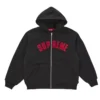 Supreme Arc Thermal Lined Zip Up Hooded Sweatshirt