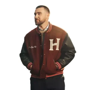 Tommy Hilfiger Mixed-Media Varsity Jacket
