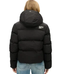 Alternative view of Superdry Hooded Boxy Puffer Jacket
