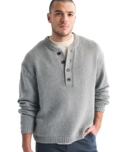Alternative view of Abercrombie Henley Sweater