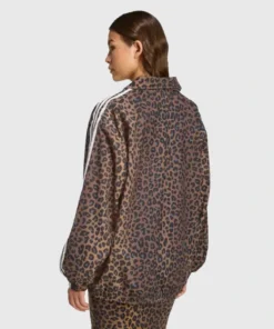 Adidas Leopard Firebird Track Jacket - Image 3