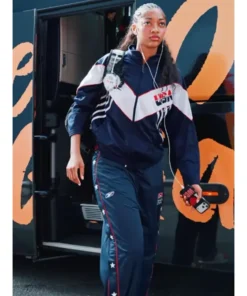Alternative view of Angel Reese FIBAWWC USA Windbreaker Tracksuit