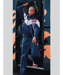 Angel Reese FIBAWWC USA Windbreaker Tracksuit - Image 3