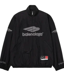 BALENCIAGA Appliquéd Track Jacket