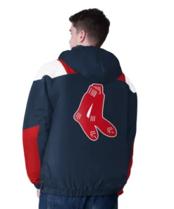 Boston Red Sox Starter Half-Zip Jacket - Image 2
