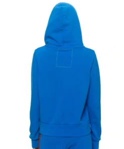 Buffalo Bills Aviator Nation Royal Tri-Blend Full-Zip Hoodie - Image 2
