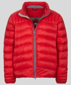 Canada Goose Red Puffer Jacket