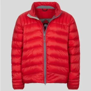 Canada Goose Red Puffer Jacket