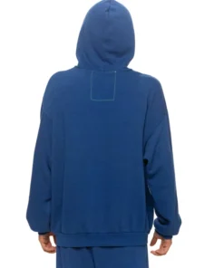 Chicago Bears Aviator Nation Navy Relaxed Tri-Blend Hoodie - Image 2