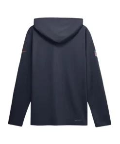 Alternative view of 2026 Chicago Bears Rivalries Hooded Long Sleeve T-Shirt
