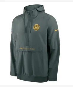 Green Bay Packers Nike Rivalries Anorak - Image 3