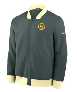 Alternative view of Green Bay Packers Nike Rivalries Bomber Jacket