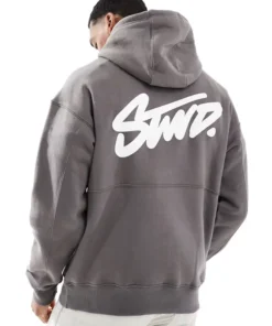 Pull And Bear STWD Hoodie - Image 3