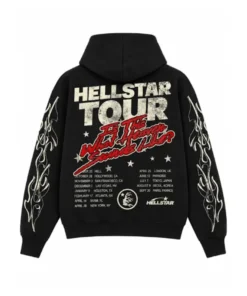 Alternative view of Hell Star Hoodie
