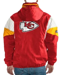 Kansas City Chiefs Starter Quarter-Zip Breakaway Jacket - Image 4
