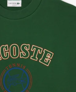 Lacoste Heritage Embroidery Fleece Sweatshirt - Image 3