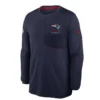 New England Patriots Sideline Coach Long-Sleeve T-Shirt