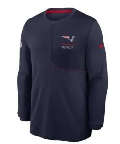 New England Patriots Sideline Coach Long-Sleeve T-Shirt