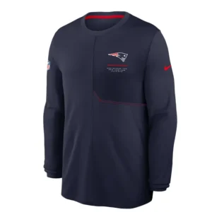 New England Patriots Sideline Coach Long-Sleeve T-Shirt