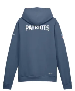 Nike New England Patriots Rivalries Sideline Hoodie - Image 3