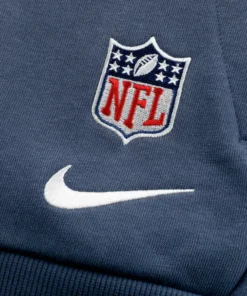 2026 Nike New England Patriots Rivalries Sideline Sleeveless Hoodie - Image 4