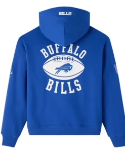 Alternative view of OVO x NFL Royal Buffalo Bills Full-Zip Hoodie