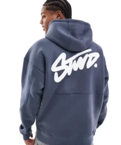 Pull And Bear STWD Hoodie - Image 5