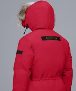 Red Canada Goose Jacket - Image 3