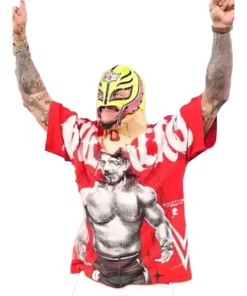 Rey Mysterio Monday Night RAW Red T-Shirt