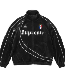Supreme Velour Track Jacket - Image 3