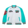 Vancouver Grizzlies White 1995 Warm Up Jacket