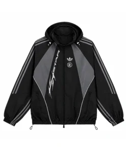Adidas x Hellstar Black Track Jacket