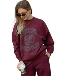Anine Bing Red Sweatshirt